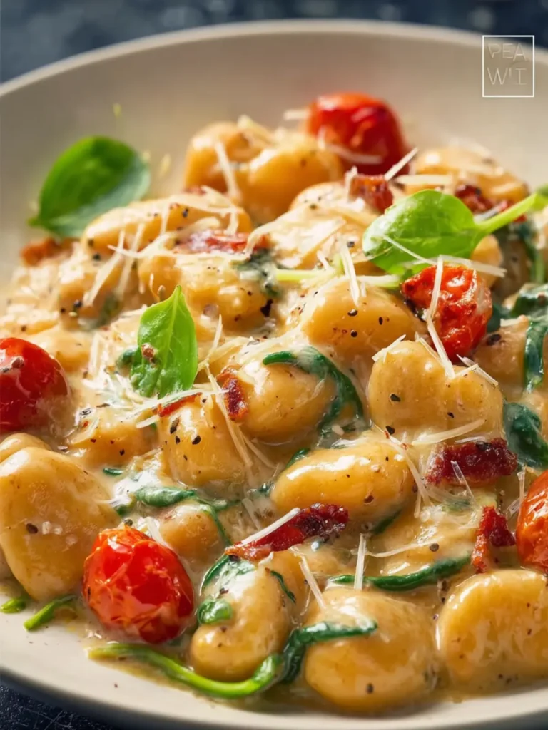 Creamy Tuscan Gnocchi First Image