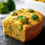 Broccoli Cornbread with Cheese First Image