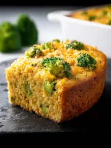 Broccoli Cornbread with Cheese First Image