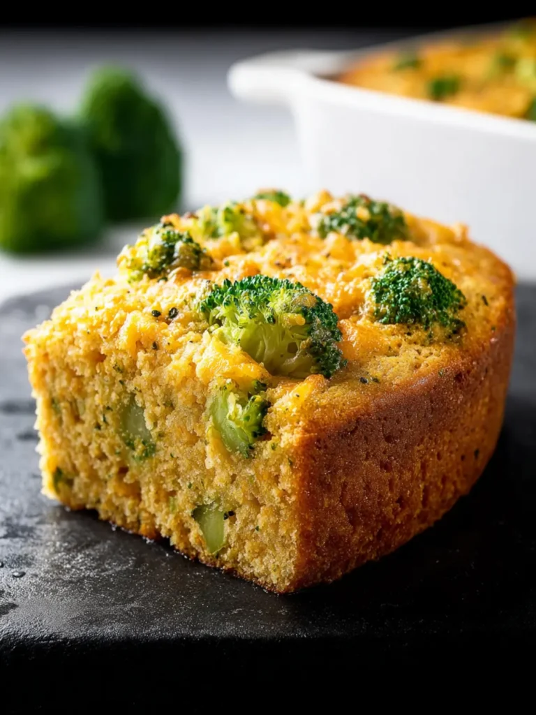 Broccoli Cornbread with Cheese First Image
