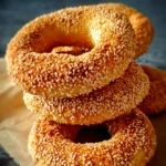 Crispy Sesame Bread Rings: A Taste of Mediterranean Bliss First Image