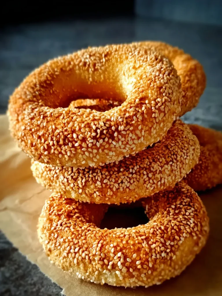 Crispy Sesame Bread Rings: A Taste of Mediterranean Bliss First Image