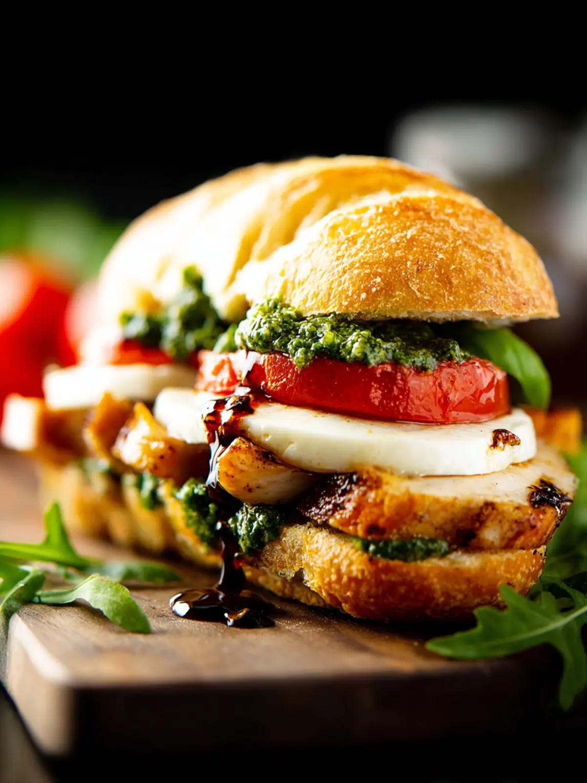 Chicken Caprese Sandwich: Juicy Bliss in Every Bite